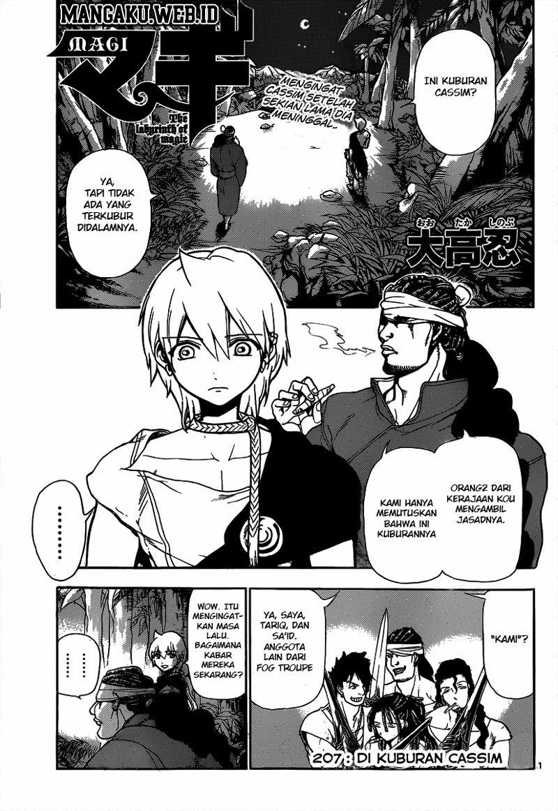 Magi – Labyrinth of Magic chapter 207